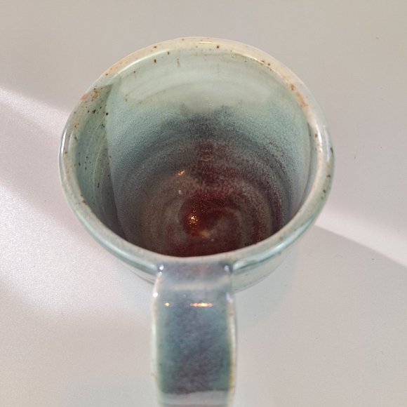 Hand-Made Pottery Mug Signed ELN - Picture 5 of 6